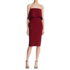 Likely Driggs Dress in Burgundy